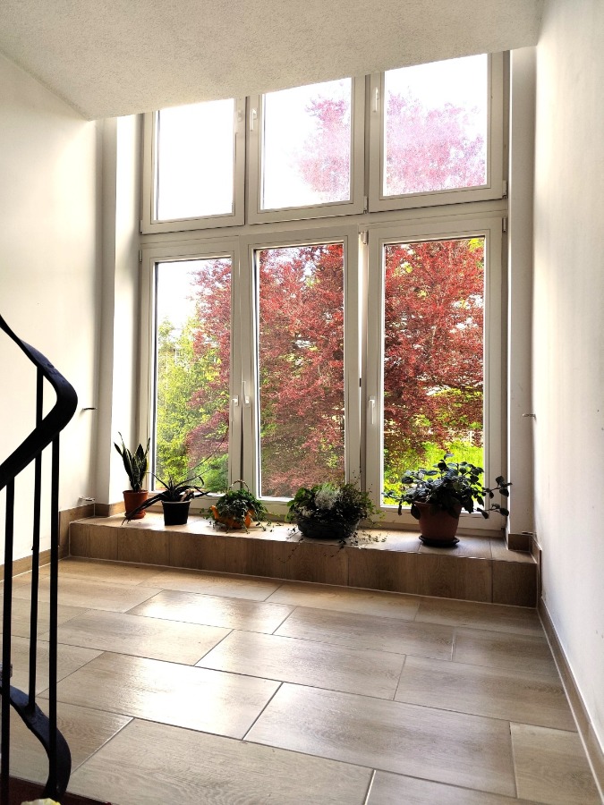 Der helle freundliche Flur