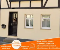 Das Fachwerkhaus-Ansicht von vorne