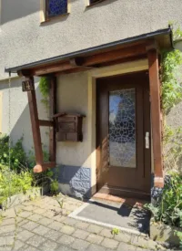Eingang zur Erdgeschoss-Wohnung