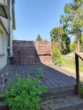Die Terrasse der Erdgeschoss-Wohnung