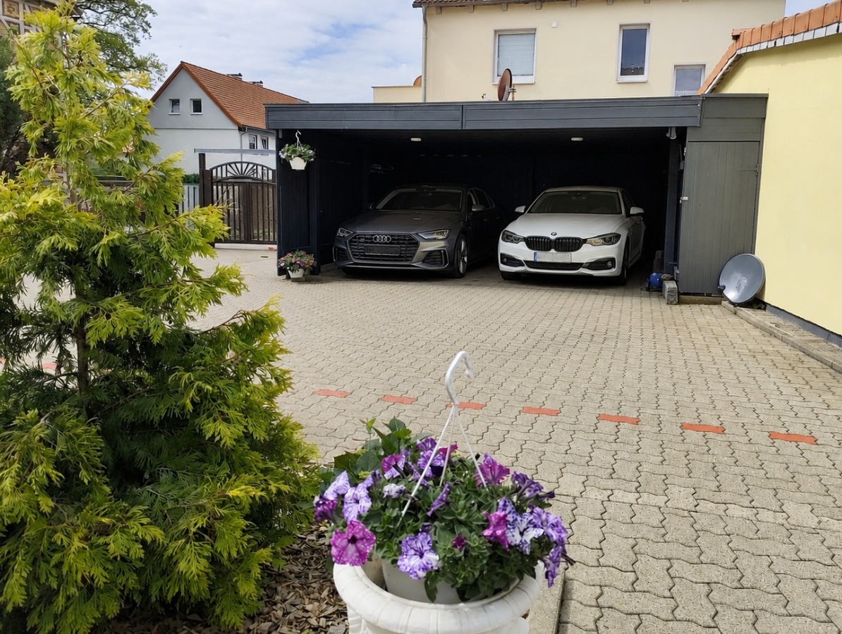 Das Doppel-Carport