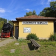 Der Bahnhof Silberhütte mit Dampflokstopp- Bitte einsteigen! - Gemütliches Ferienhaus/ Mobilheim mit Grundstück im Harz/ Silberhütte zu verkaufen