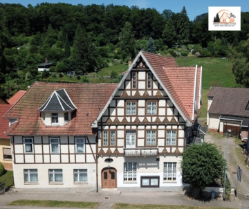 Historische Villa mit Saalgebäude – Denkmalschutzjuwel in Sülzhayn bei Nordhausen, 99755 Ellrich, Villa