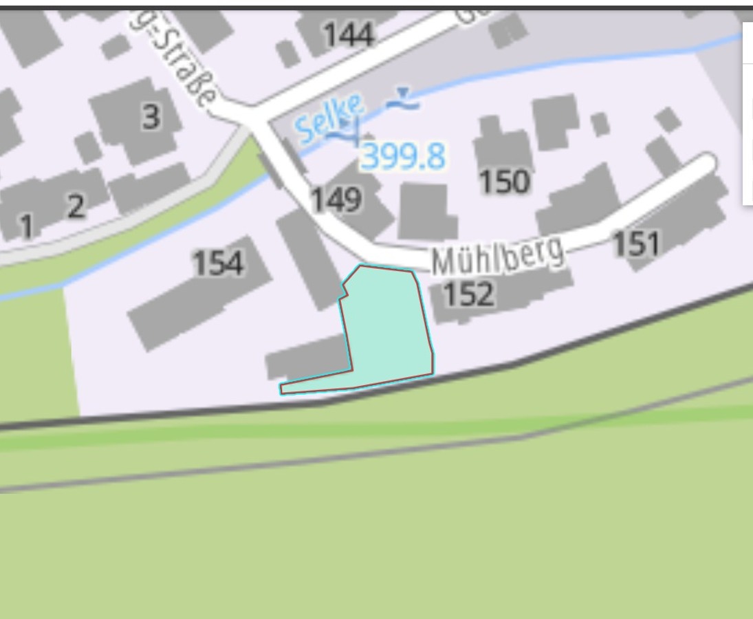 Ausschnitt Lageplan