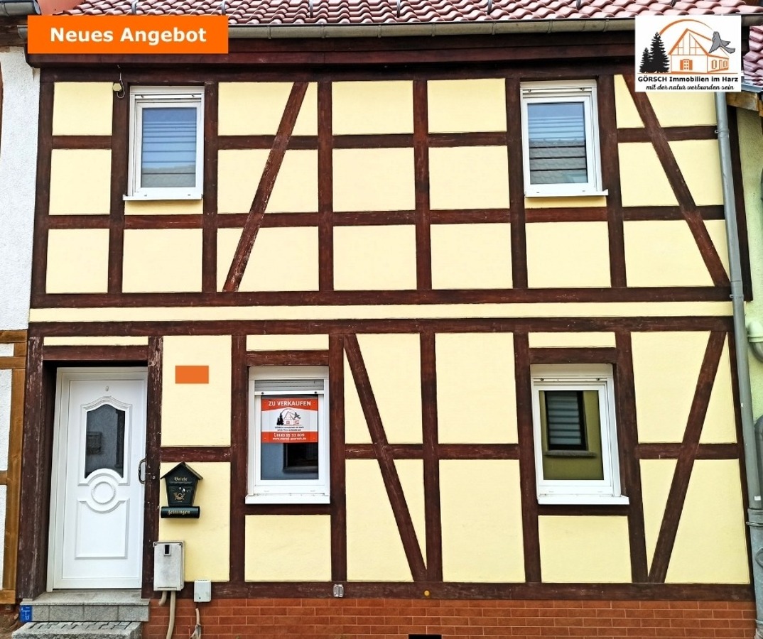 Das kleine Reihenmittelhaus/ Ansicht straßenseitig