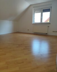 Ein Schlafzimmer im Obergeschoss