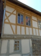 Die Fassade und die schönen Holzfester (Doppelt verglast) - Charmantes Fachwerkhaus mit Ladengeschäft im schönen Wandergebiet von Stolberg im Harz