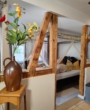 Das Schlafzimmer mit Himmelbett - Ferienidylle in Stolberg (Harz) Haus mit 4 Ferienwohnungen & vielseitigem Nutzungspotenzial