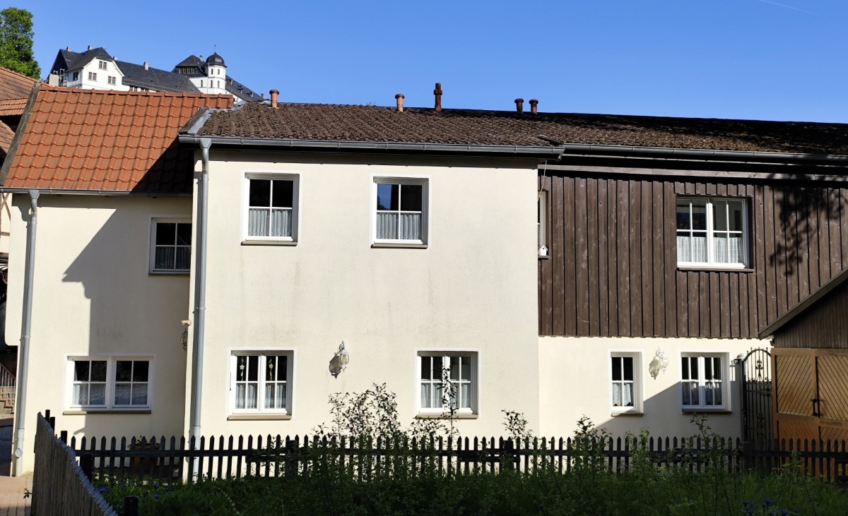 Haus Seitenansicht