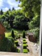 Blick aus dem Fester in den Garten - Ferienidylle in Stolberg (Harz) Haus mit 4 Ferienwohnungen & vielseitigem Nutzungspotenzial