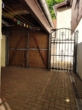 Blick in die Garage und Ausgang zu den PKW Stellplätzen - Ferienidylle in Stolberg (Harz) Haus mit 4 Ferienwohnungen & vielseitigem Nutzungspotenzial