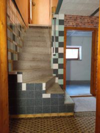 Die Treppe zum Kellergeschoss