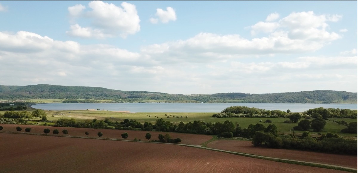 Panorama-Der Stausee Kelbra Kyffhäuser