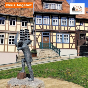 Gemütliches Fachwerkhaus in Stolberg Harz zu verkaufen, 06536 Südharz/ OT Stadt Stolberg, Reihenmittelhaus