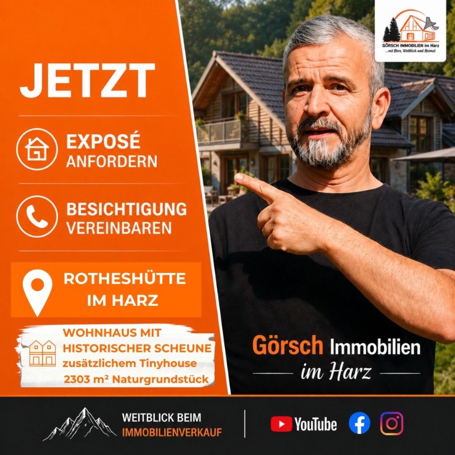 Jetzt Expose anfordern und Besichtigung vereibaren!