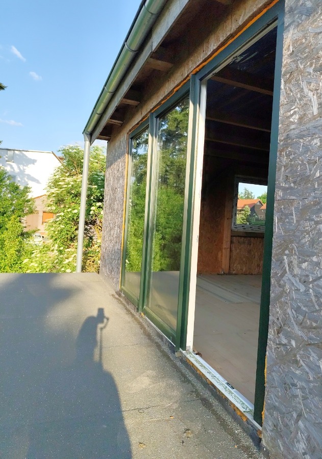 Dachgeschoss-geplanter Balkon/ Dachterrasse