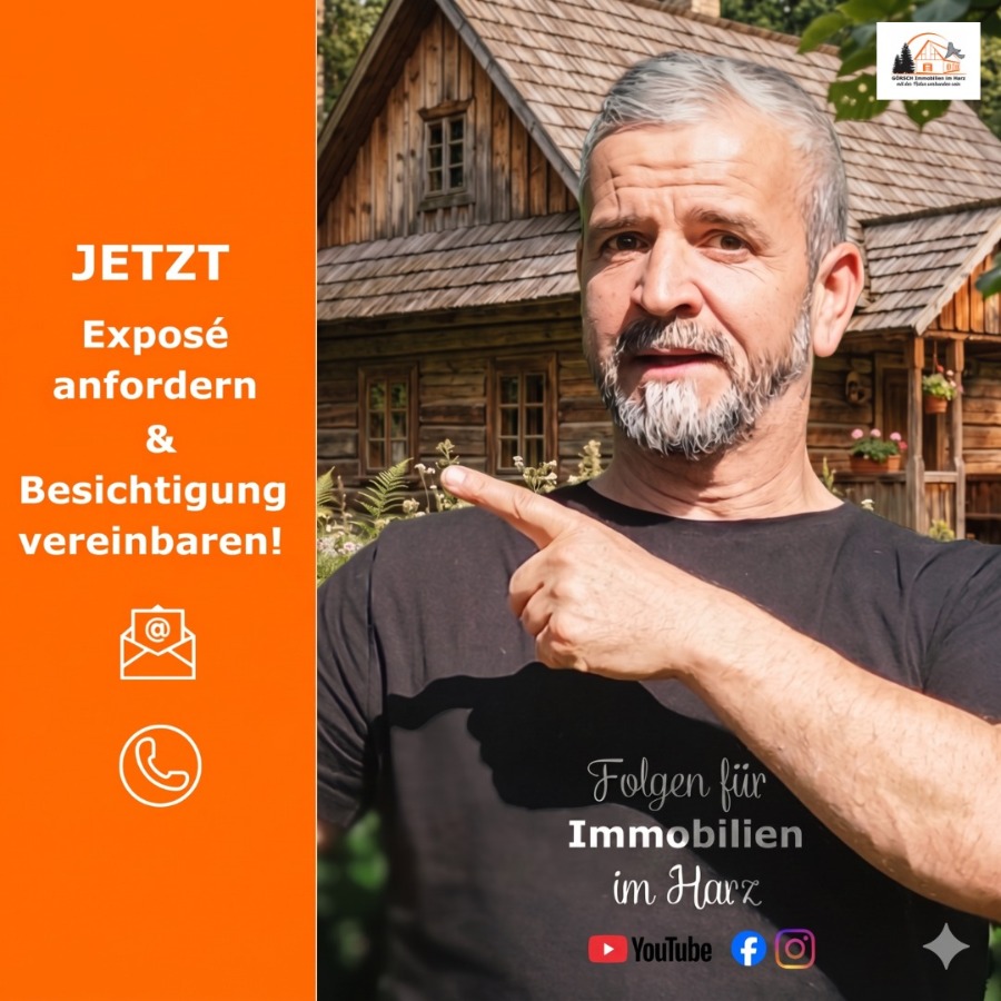 Jetzt Expose anfordern und Besichtigung vereibaren